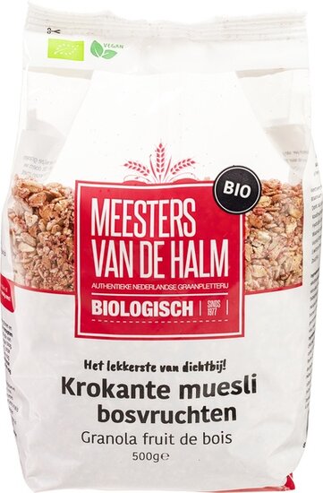 krokante muesli bosvruchten - 6 x 500 gram